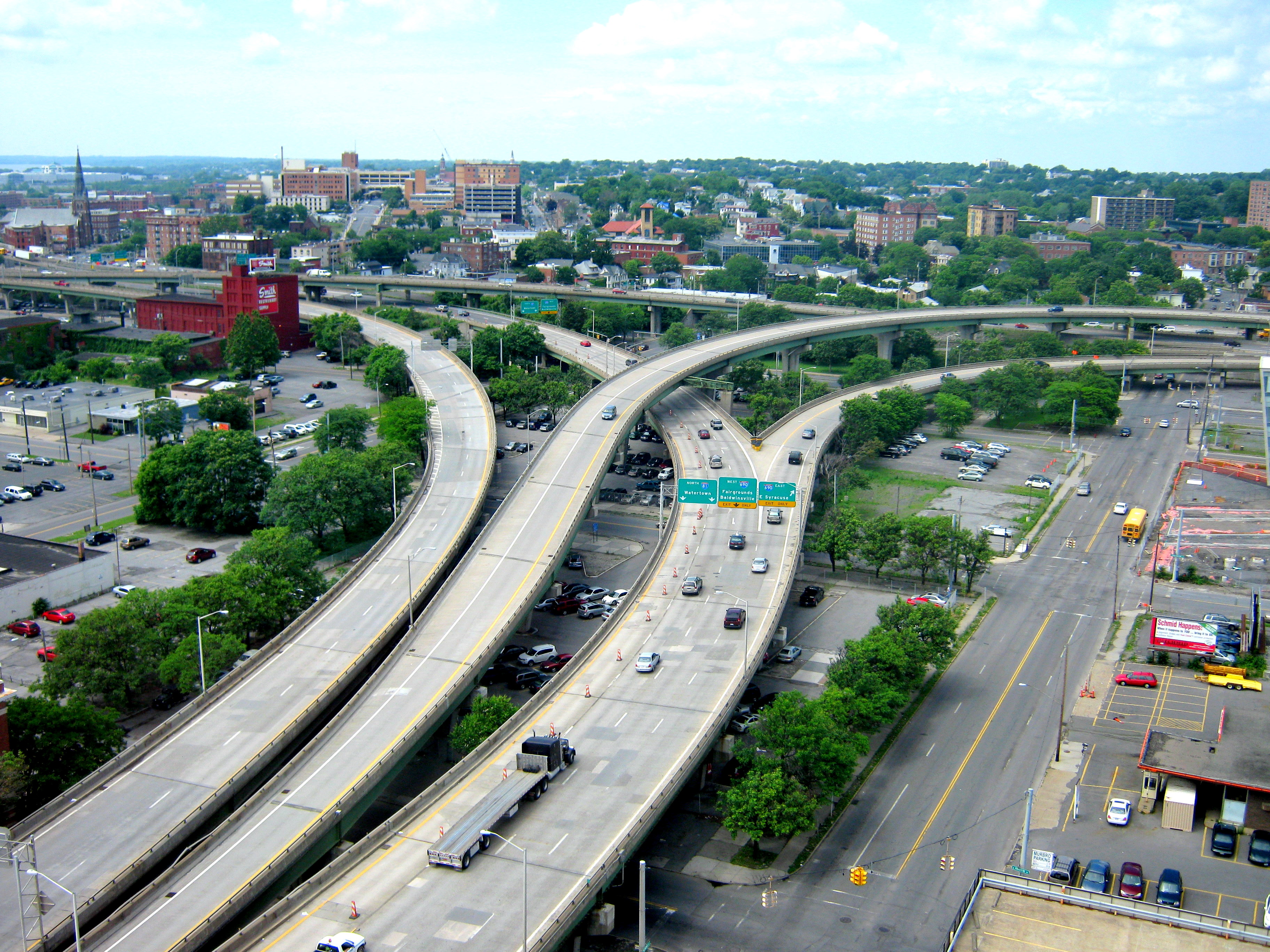 I-81 Interchange Aerial